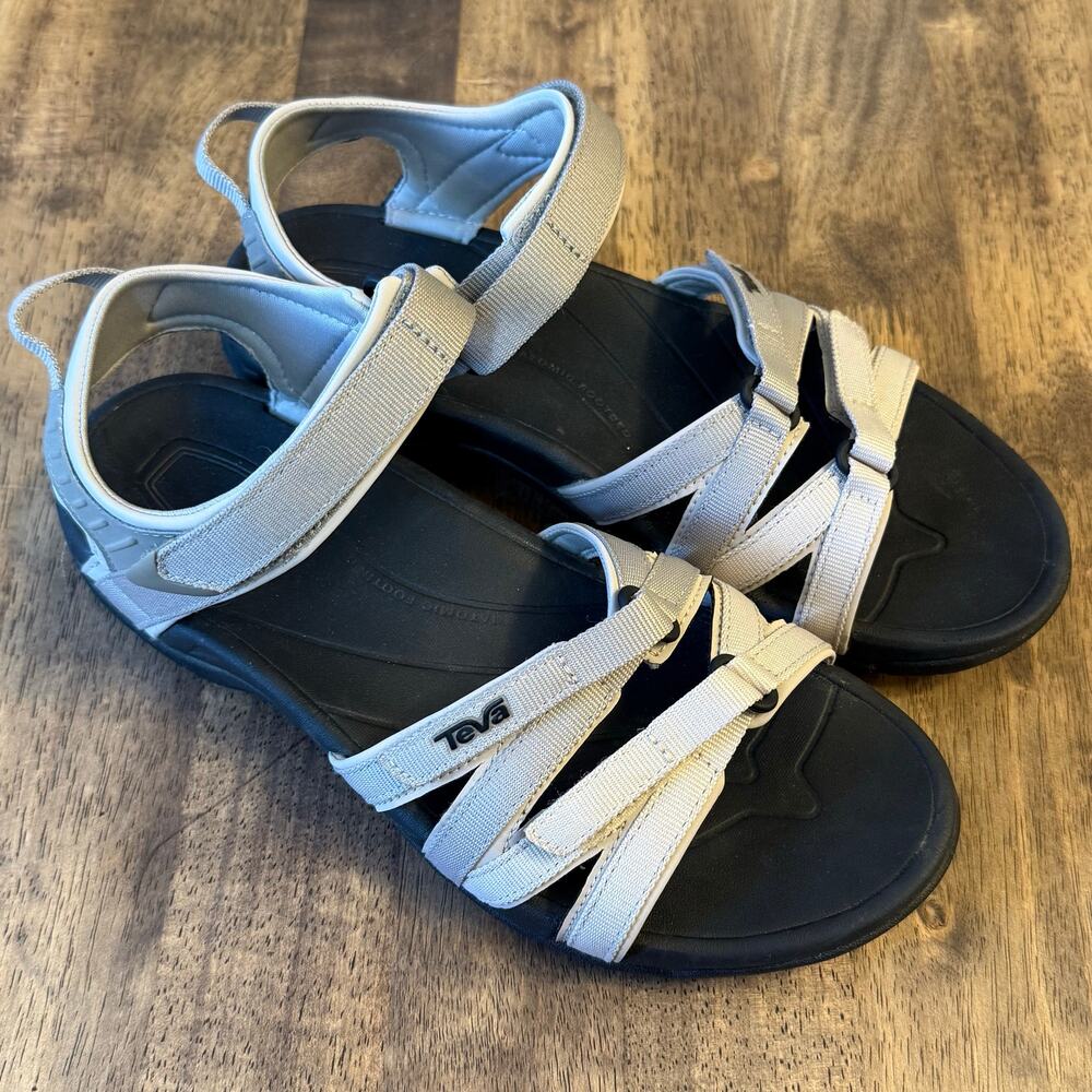 Teva Tirra Sandals Outdoor Hiking Beach Strappy REI Black/Birch Multi Women’s 9 - Picture 2 of 9